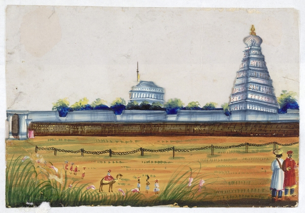 srirangam old painting srirangam old painting